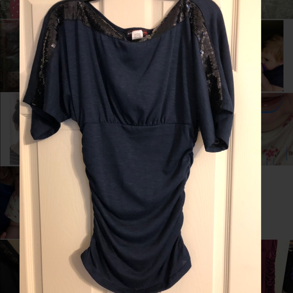 Body central off the shoulder long top